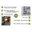 Allisandra 5 Tier Farmhouse D.I.Y Iron Pipe Shelf Wall Mount Open Shelf (Wooden Board Not Included)