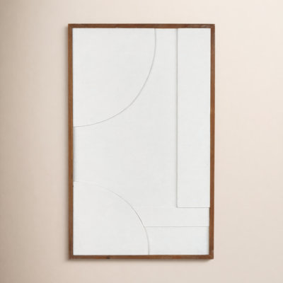 Dimensional Geometric Wood Wall Art