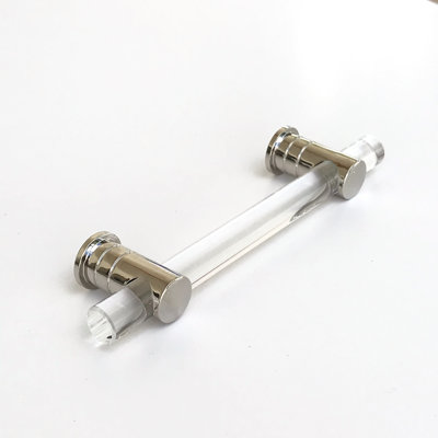 Luz 4" Lucite Center to Center Cabinet Handle