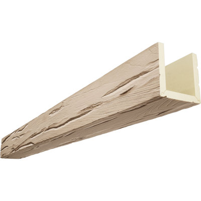 Riverwood Endurathane Faux Wood 3-Sided Ceiling Beam (U-beam)