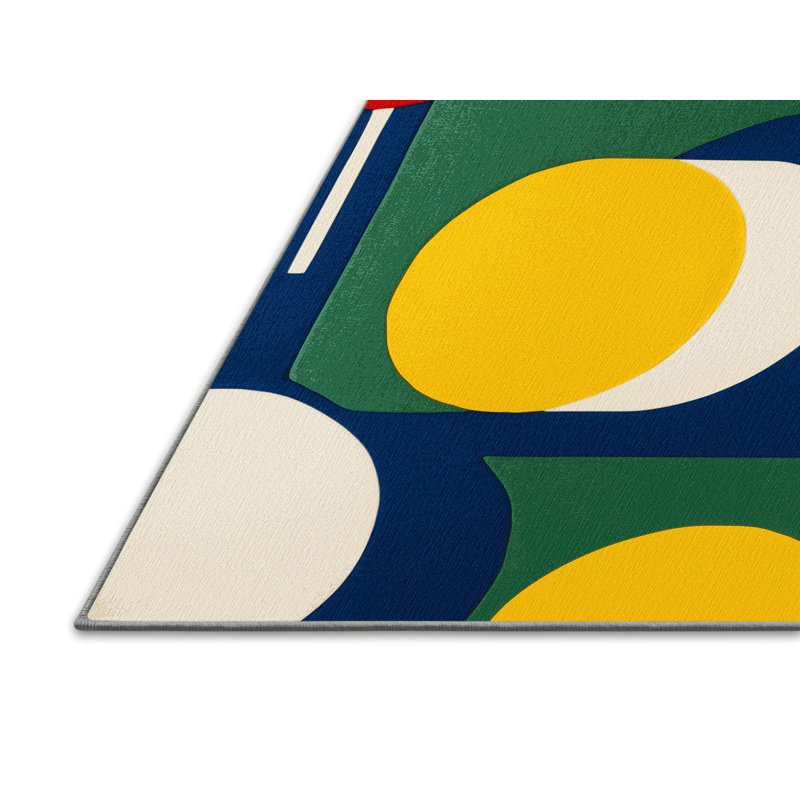 Quirky Zest Rug, Rectangle 6' x 9'