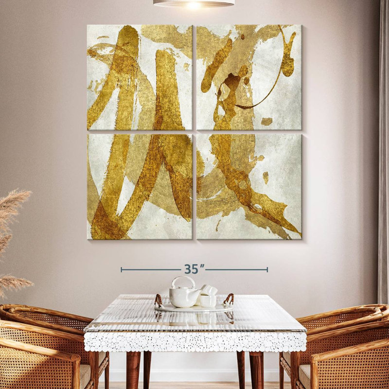 Jubilant IV, 50" H x 50" W