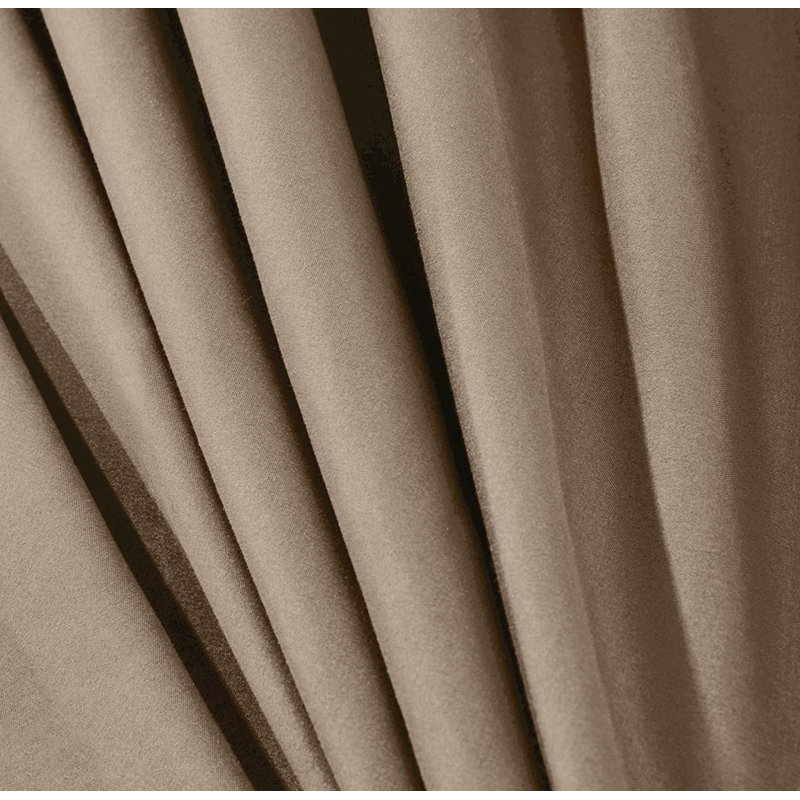 Liam Microfiber 7 Piece Bed in a Bag Comforter Set, Queen Comforter + 6 Additional Pieces, Taupe