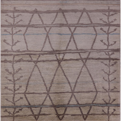 Tapis gris / brun Holdrege