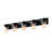 Cleofas 3-Light Bathroom Vanity Light Fixture with Clear Glass Shade-827349467-820583111