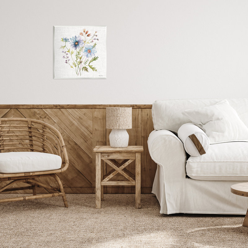 Plaque murale Wild Floral Botanical, design par Nicole DeCamp