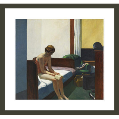 Habitacion de Hotel par Edward Hopper - Impression sur toile