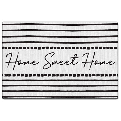 Tapis de cuisine 30 po x 20 po Ebern Designs Sweet Home