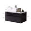 Petit meuble-lavabo flottant simple 31,5 pouces avec lavabo