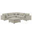 Canapé modulaire 6 pièces Cassandra