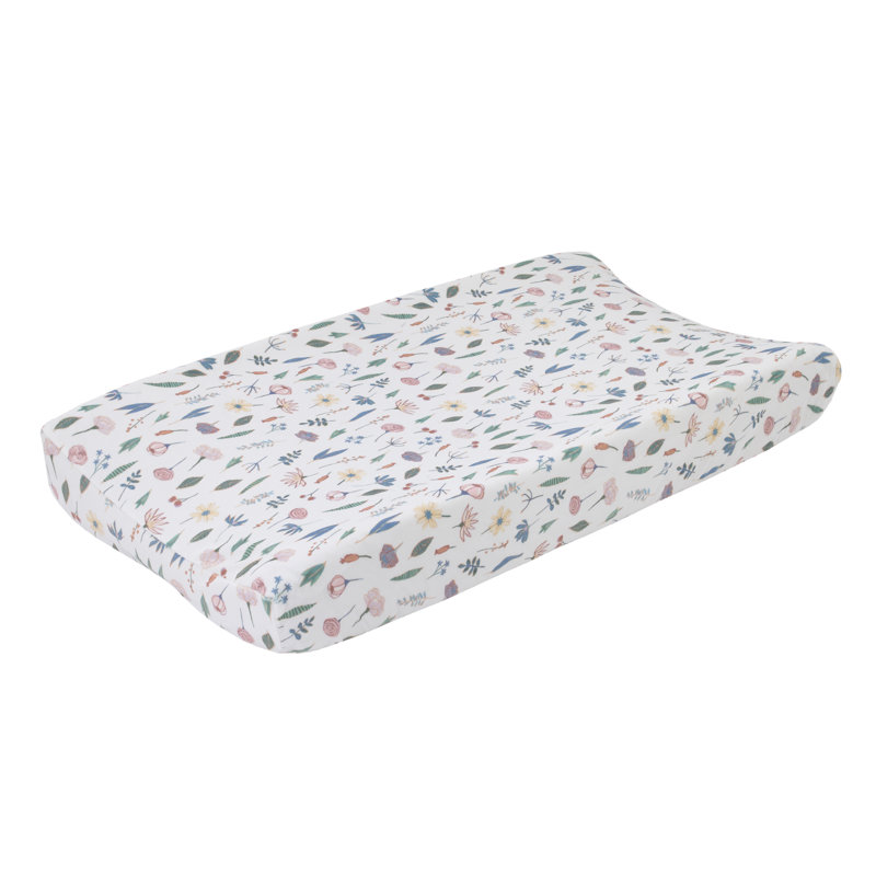 Housse de matelas à langer florally