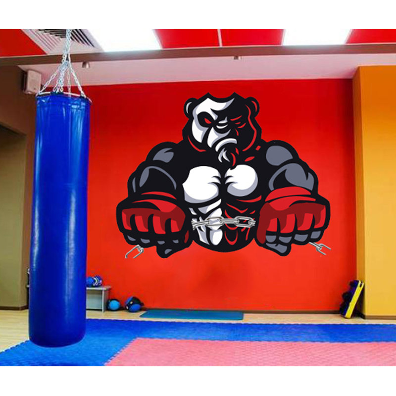 Adhésif décoratif MMA sport Boxing, GD192 (46 x 56)