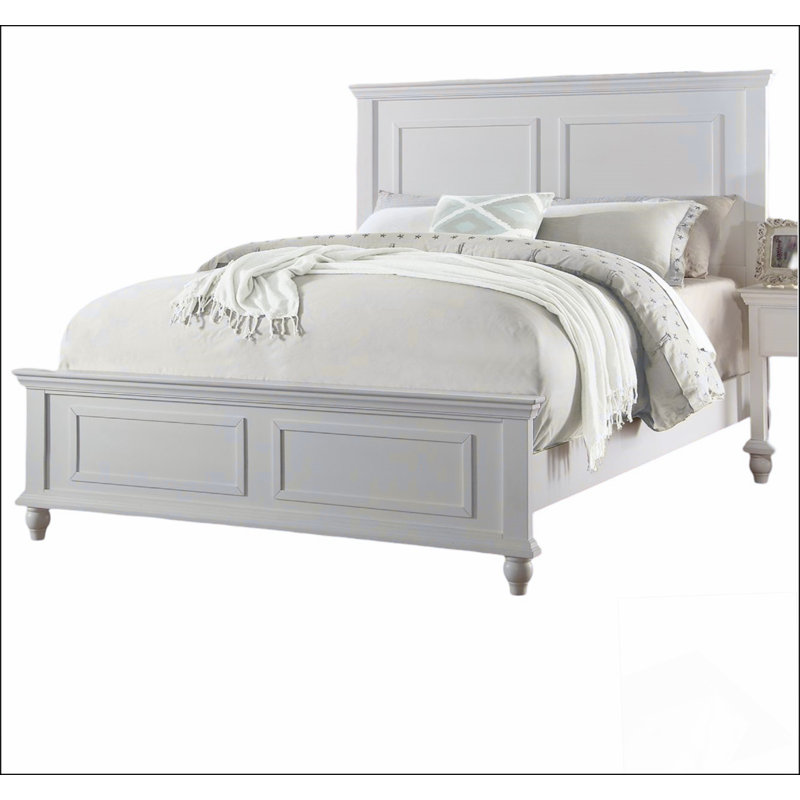 Cadre de lit blanc 1pc