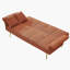 Canapé convertible en molleton de 70 pouces, futon convertible avec accoudoirs et dossier réglables, canapé moderne pour le salon et la chambre à coucher.-1936483705