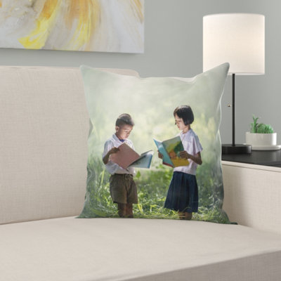 Microsuede Throw Pillow