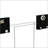 44-48" W × 72" H Glass Shower Door, Aluminum Frame Double Sliding Shower Door, "5/16 (8mm) Clear Tempered Glass, Stainless Steel,Matte Black