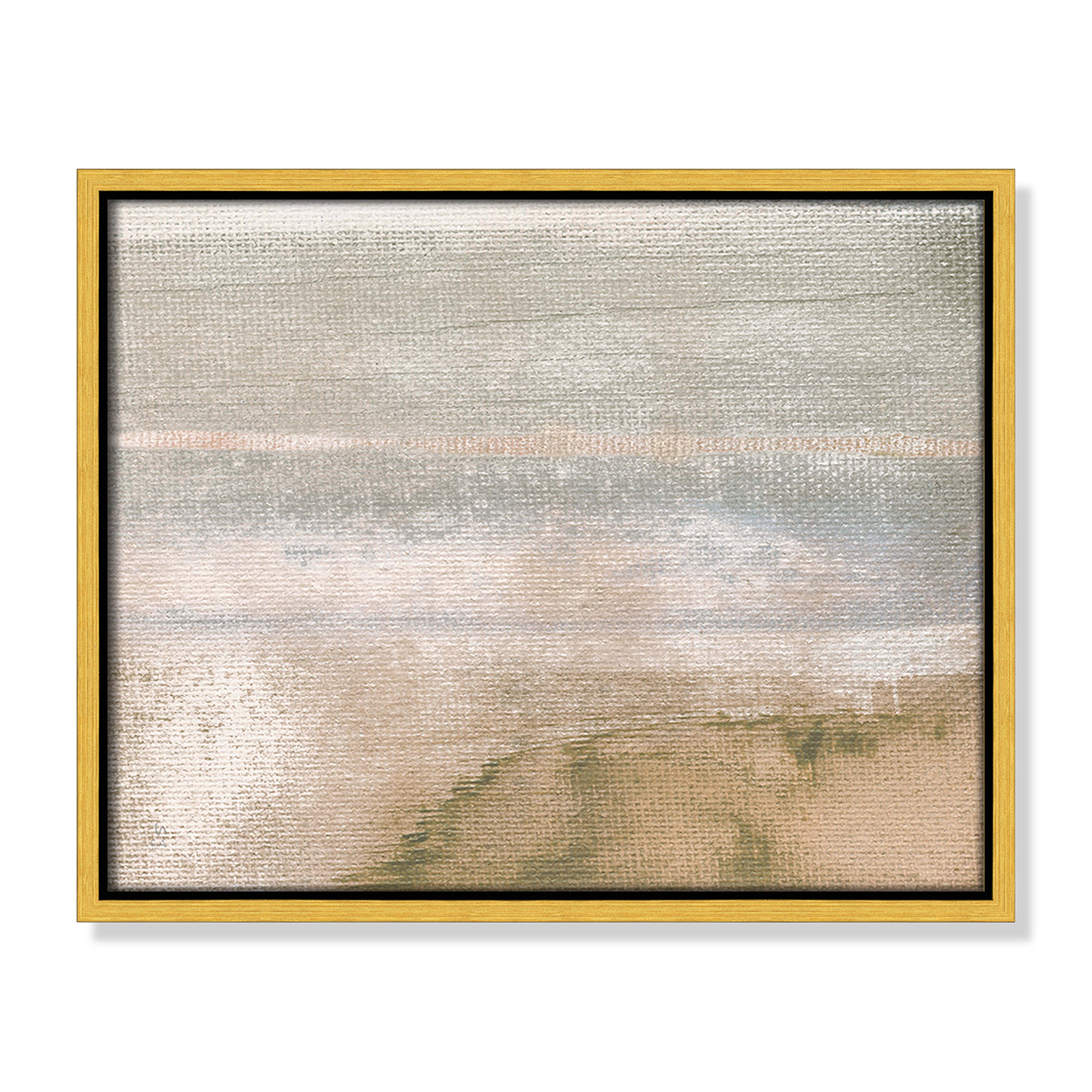 Ardsley "Dusk on Sand Lake II" Print by Susan Jill, 15.5" W x 12.5" H, Gold