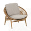 Chaise longue d'extérieur en osier-21544097