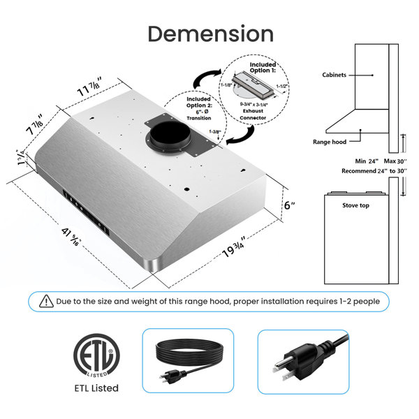 Dimensions du produit