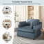 Chaise simple, chaise rembourrée, chaise d'appoint avec accoudoirs-763540773