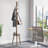 Gurdev Solid Wood Freestanding 8 - Hook Coat Rack-1281121241