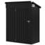 Sloping Roof Garden Shed Steel Metal Shed with Base-134897676