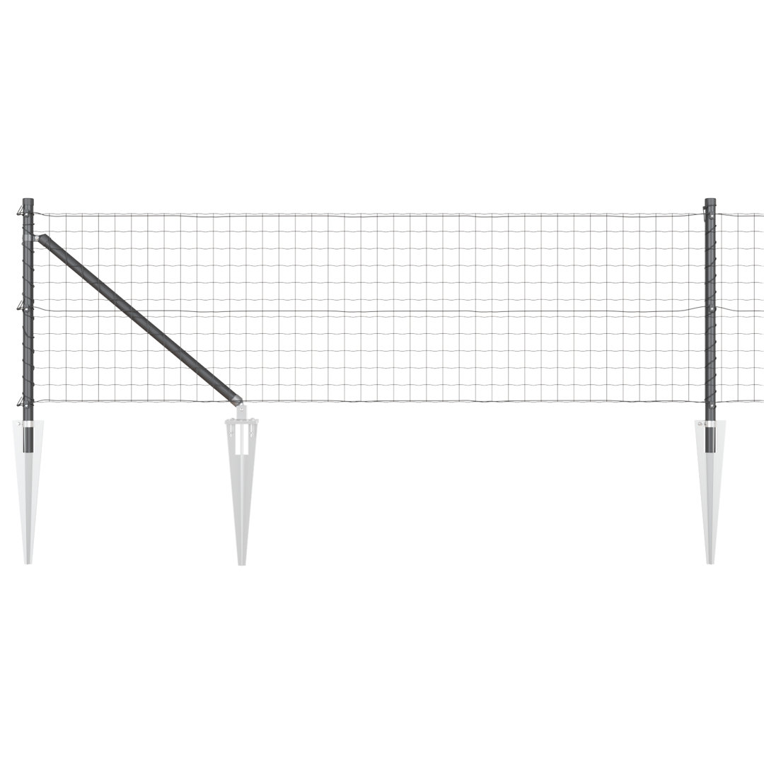 Galvanised Steel Border Fencing