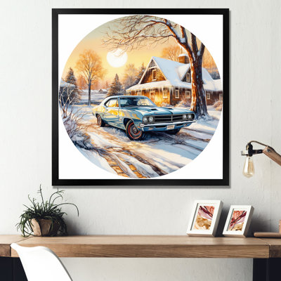 " Muscle Car Charm In Winter III "