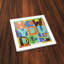 (Symboles) Ensemble de sous-verres en verre Starfire-404002969