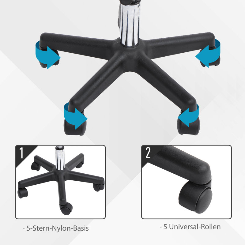 Height Adjustable Swivel Bar Stool