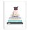 " Bookstack With Pug " by Amanda Greenwood