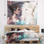 Portrait evil and good women tapisserie-28485298