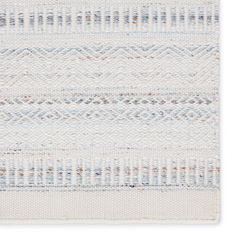 Finian Geometric Indoor / Outdoor Rug, Rectangle 9' x 12'