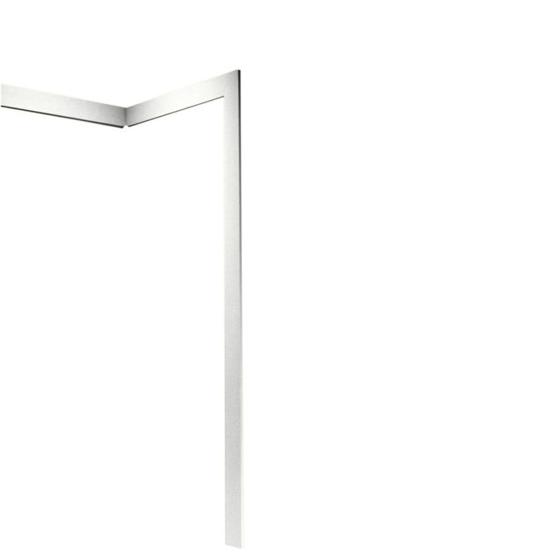 Solid Surface Shower Trim Kit, Tahiti White
