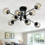 Lustre spoutnik en verre 6 lumières-279664402-279664405