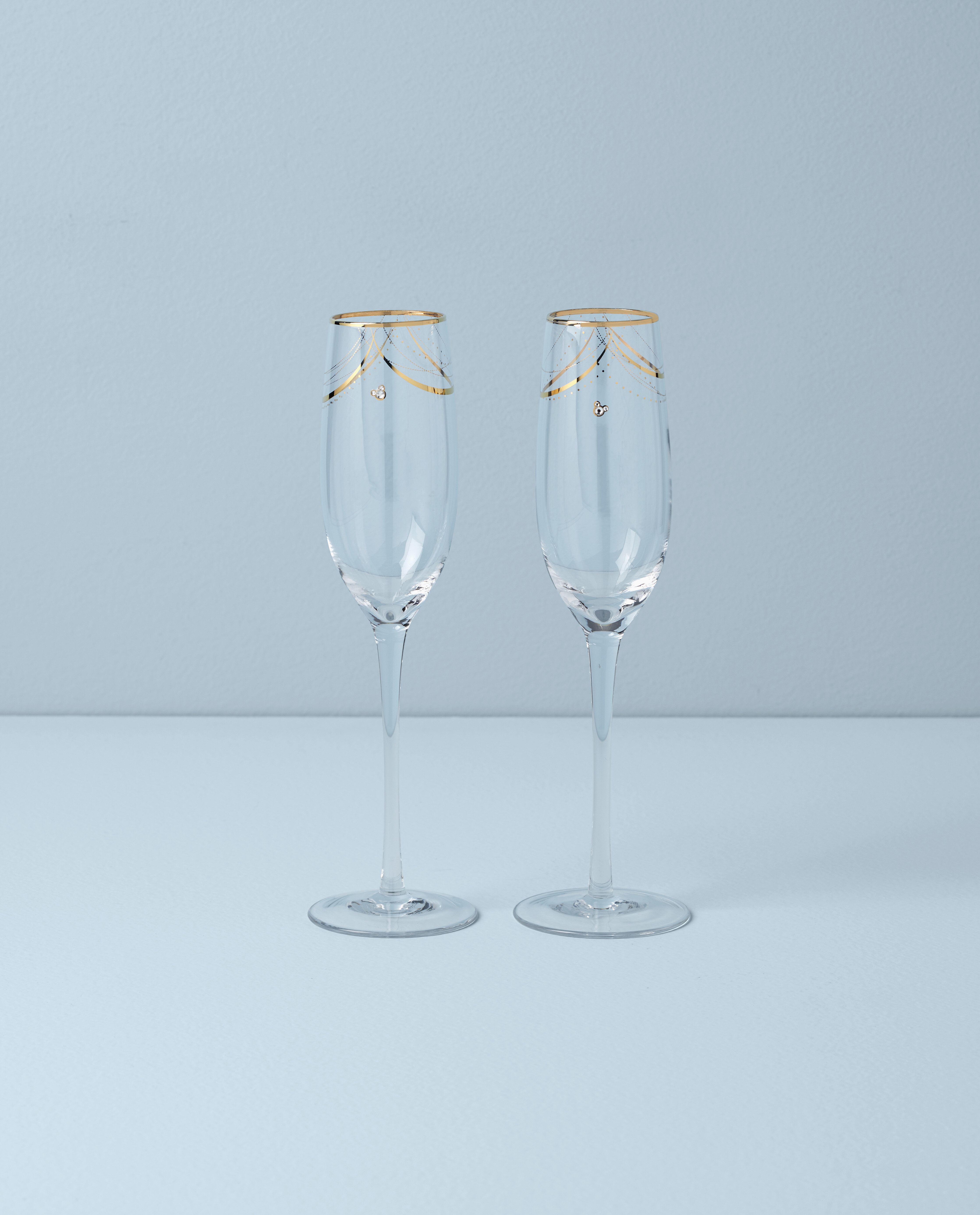 Lenox Disney Bridal 2Pc Toasting Flutes | Wayfair