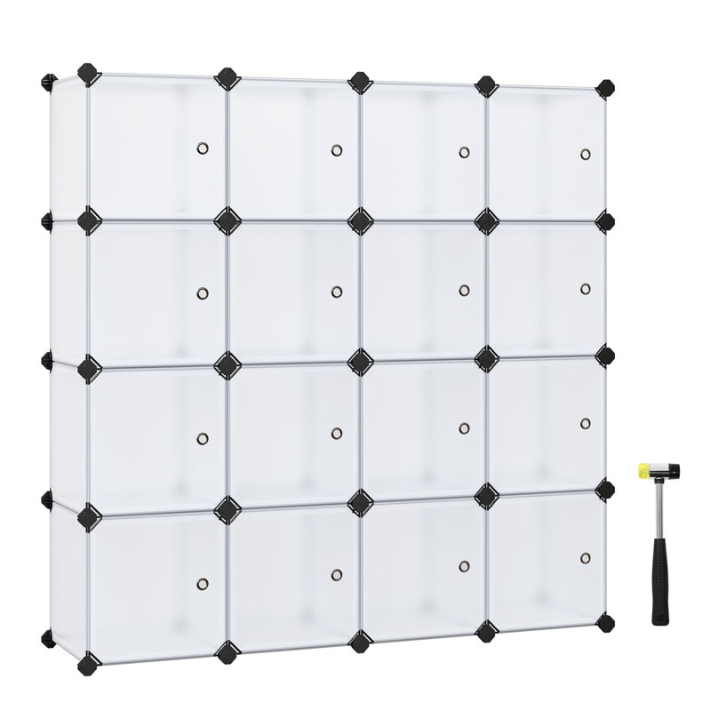 16 Pair Shoe Rack