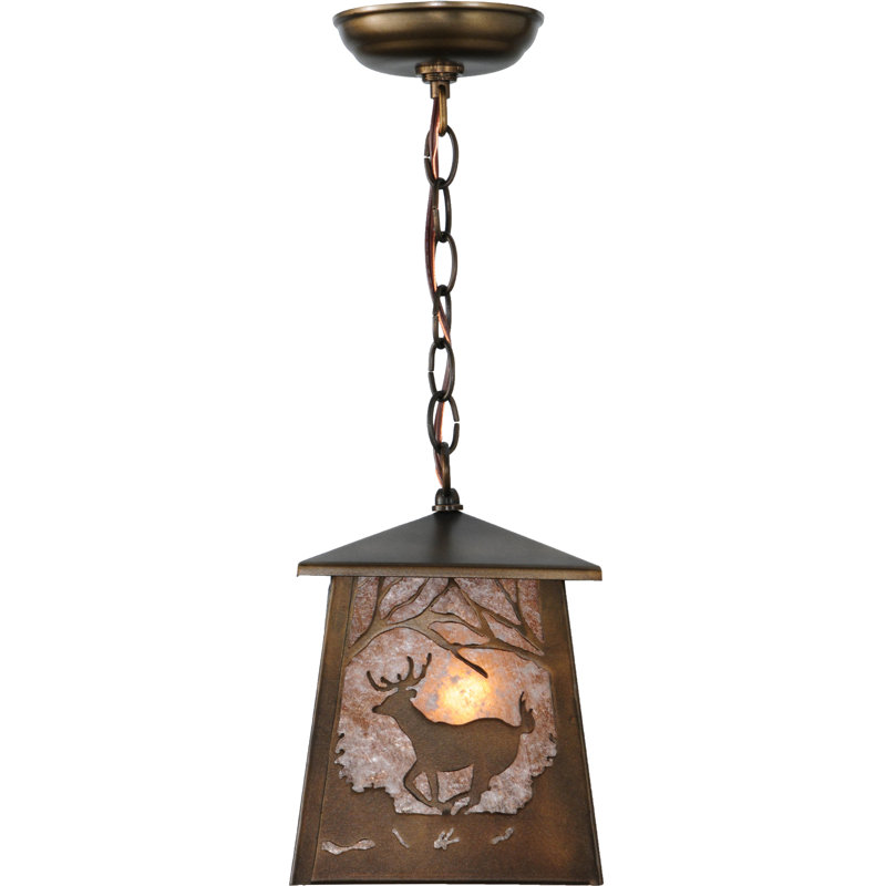 Luminaire suspendu géométrique 1 lumières lanterne