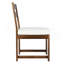 Ensemble 7 pièces de table de patio et chaises, ensemble de table de salle à manger en bois pour 6 avec trou pour parasol-1339593007