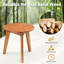 Table d'appoint ronde en bois de teck