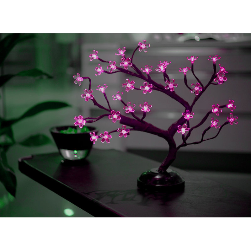 15'' LED Lighted Trees & Branches, Pink