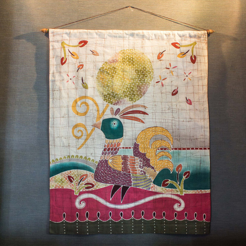 Hand Woven Plastic / Acrylic Wall Hanging