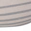 Pouf rond 5 pieds rayé gris naturel