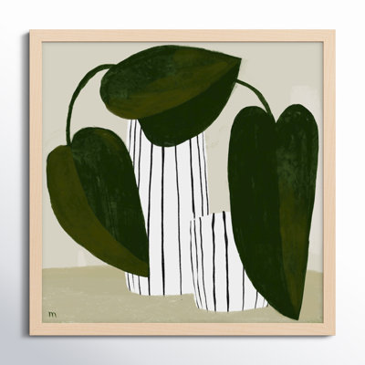 Juba "Striped Vases" Painting