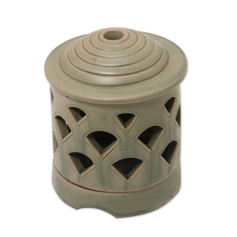 5.3'' H Concrete / Cement Tabletop Lantern