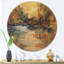 Horloge murale Stream in Forest-63617823