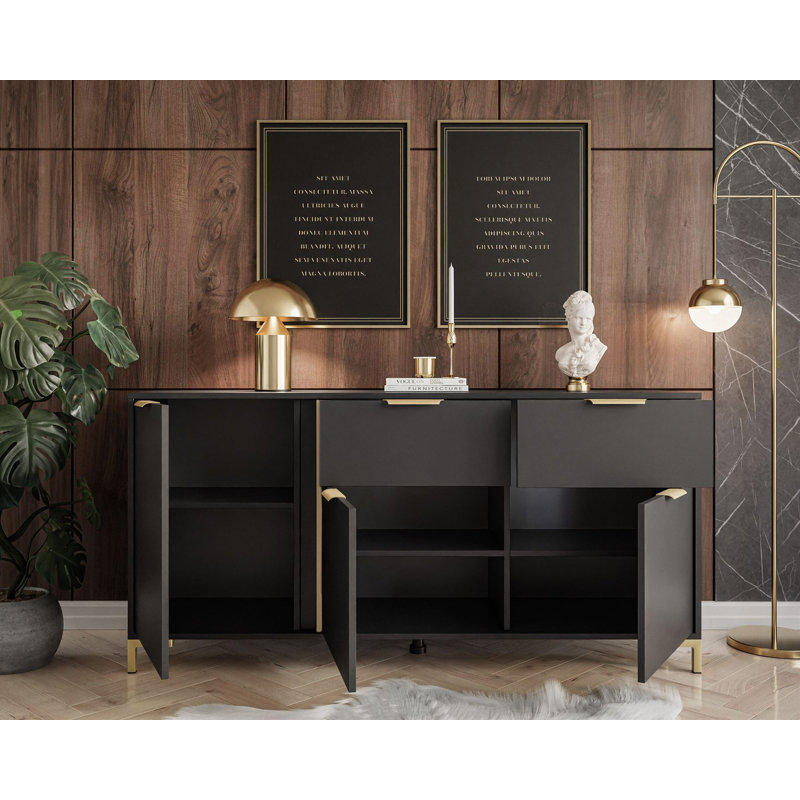 Allar Combo Chest of Drawers with 2 Drawers