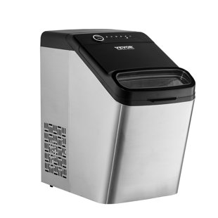 VEVOR Countertop Ice Maker, 30lbs in 24Hrs, Auto Self-Cleaning Portable Ice Make