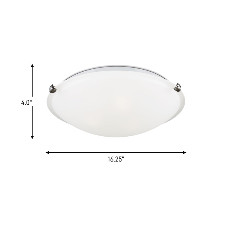 Plafonnier encastré 3 lumières Clip de Génération Lighting , Non