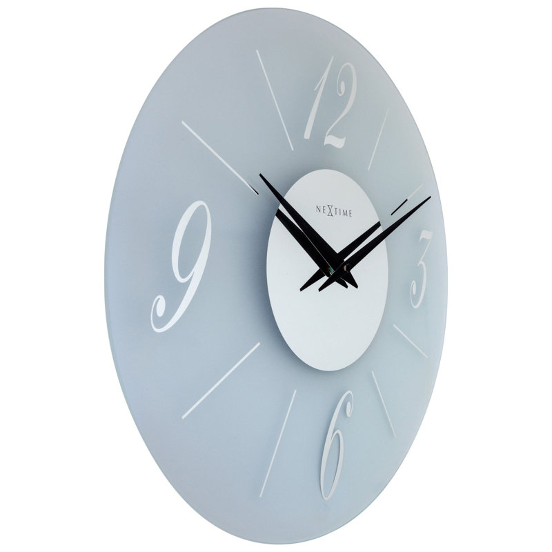 Dali 16.9" Frosted Glass Wall Clock